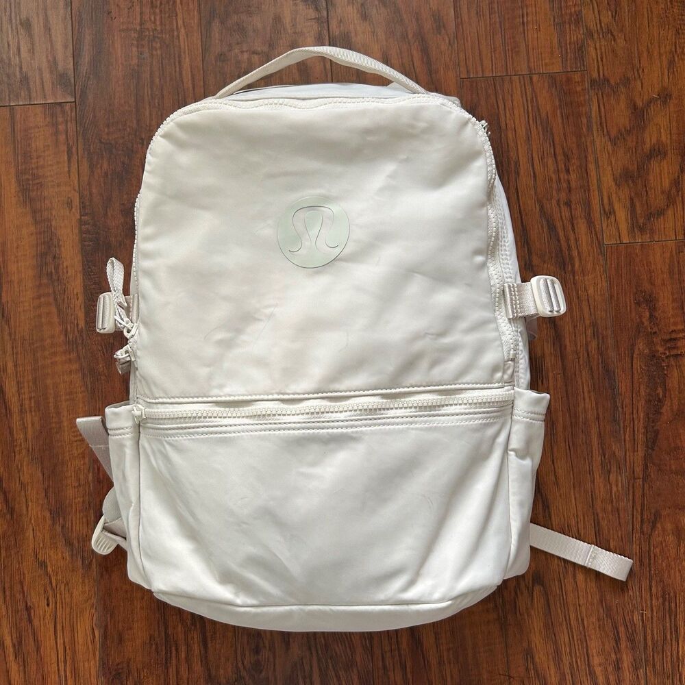 Lululemon City Adventurer Backpack Mini 10L White Opal Nylon Travel School Bag
